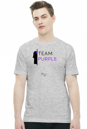 TEAM PURPLE - T-shirt męski - LexRex
