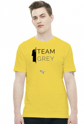 TEAM GREY - T-shirt męski - LexRex