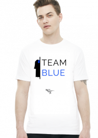 TEAM BLUE- T-shirt męski - LexRex