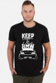 M3 E46 - Keep Calm and Love BMW (koszulka męska) jasna grafika