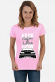 M3 E46 - Keep Calm and Love BMW (bluzka damska) jasna grafika
