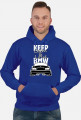 M3 E46 - Keep Calm and Love BMW (bluza męska kapturowa) jasna grafika