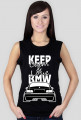 M3 E46 - Keep Calm and Love BMW (bezrękawnik damski) jasna grafika