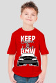 M3 E46 - Keep Calm and Love BMW (koszulka chłopięca) jasna grafika