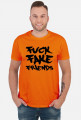 FFF - Fuck Fake Friends (koszulka męska) ciemna grafika
