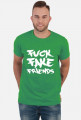 FFF - Fuck Fake Friends (koszulka męska) jasna grafika