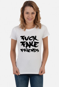 FFF - Fuck Fake Friends (bluzka damska) ciemna grafika