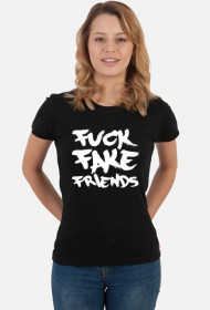 FFF - Fuck Fake Friends (bluzka damska) jasna grafika