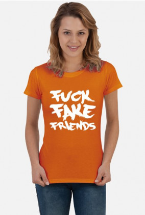 FFF - Fuck Fake Friends (bluzka damska) jasna grafika