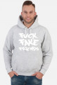 FFF - Fuck Fake Friends (bluza męska kapturowa) jasna grafika