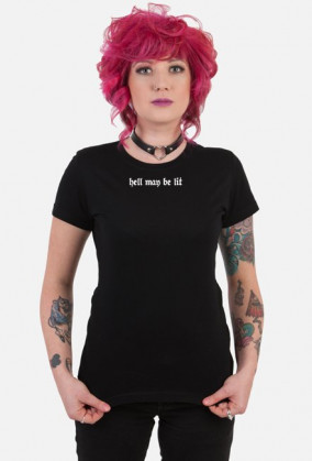 hell may be lit Black Woman