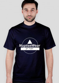 NuptseWera - koszulka z oryginalnym logo oraz małym logo na plecach