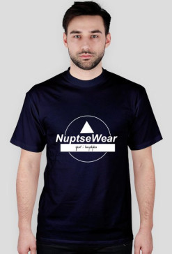 NuptseWera - koszulka z oryginalnym logo oraz małym logo na plecach