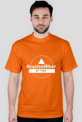 NuptseWera - koszulka z oryginalnym logo oraz małym logo na plecach