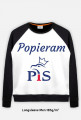 Bluza "Popieram PiS!" | Longsleeve | Męska