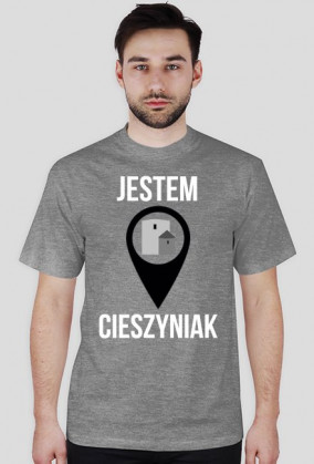 JESTEM CIESZYNIAK / biały napis /