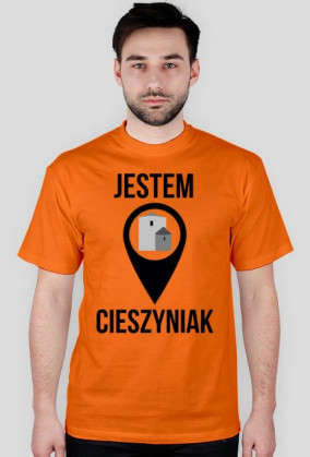 JESTEM CIESZYNIAK / czarny napis /