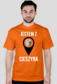 JESTEM Z CIESZYNA / biały napis /