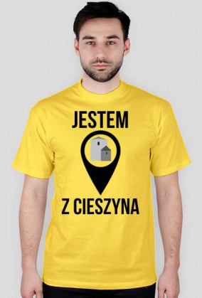 JESTEM Z CIESZYNA 2 / czarny napis /