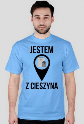 JESTEM Z CIESZYNA 2 / czarny napis /