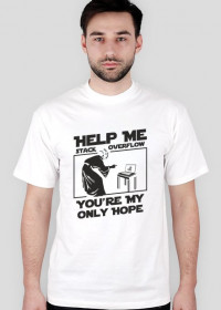 Koszulka męska - Help me stack overflow