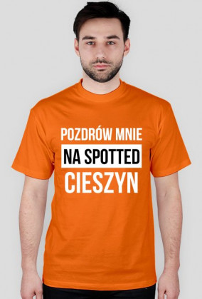 POZDRÓW MNIE / biały napis /