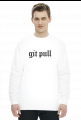 Bluza męska prezent dla informatyka programisty na mikołajki pod choinkę, na urodziny  - Git Pull