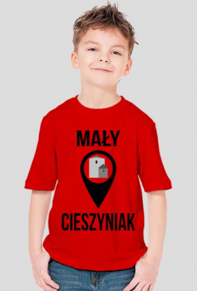 MAŁY CIESZYNIAK / czarny napis /