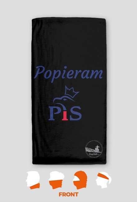 Komin "Popieram PiS!"
