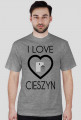 I LOVE CIESZYN / czarny napis /