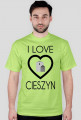 I LOVE CIESZYN / czarny napis /