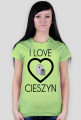 I LOVE CIESZYN / czarny napis /