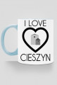 I LOVE CIESZYN / kubek