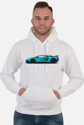 Bluza Lamborghini Aventador SV Niebieski