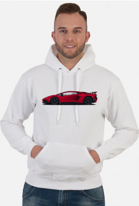 Bluza Lamborghini Aventador SV Czerwony