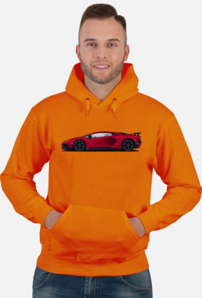 Bluza Lamborghini Aventador SV Czerwony