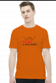 Koszulka męska prezent dla informatyka programisty na mikołajki pod choinkę, na urodziny  - Dziwne u mnie działa