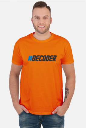 Koszulka męska prezent dla informatyka programisty na mikołajki pod choinkę, na urodziny  - Decoder