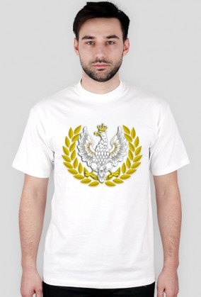 Koszulka patriotyczna Orzeł II RP Wieniec