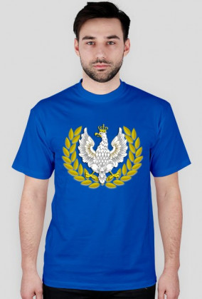 Koszulka patriotyczna Orzeł II RP Wieniec