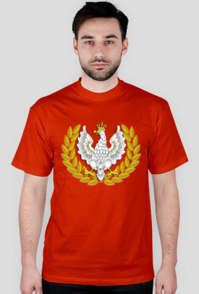 Koszulka patriotyczna Orzeł II RP Wieniec
