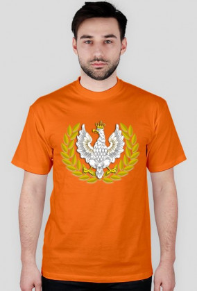 Koszulka patriotyczna Orzeł II RP Wieniec