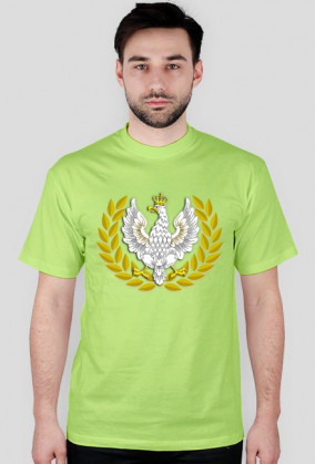 Koszulka patriotyczna Orzeł II RP Wieniec