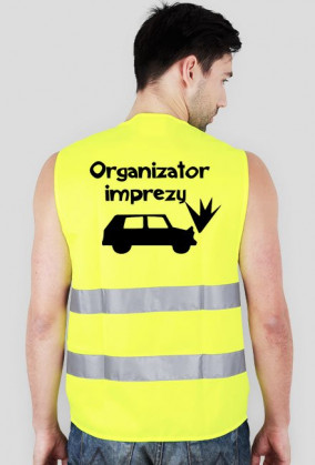Kamizelka odblaskowa drogowa organizator imprezy