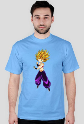 Koszulka męska Super Saiyan 2 Caulifla