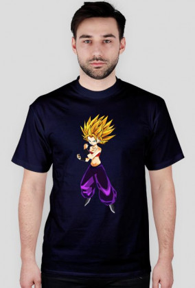 Koszulka męska Super Saiyan 2 Caulifla