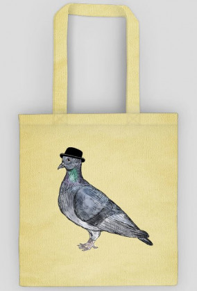 ANIMAL COLLECTION Torba "Mr. Pigeon" Kolorowa