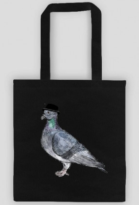 ANIMAL COLLECTION Torba "Mr. Pigeon" Kolorowa