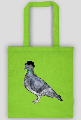 ANIMAL COLLECTION Torba "Mr. Pigeon" Kolorowa