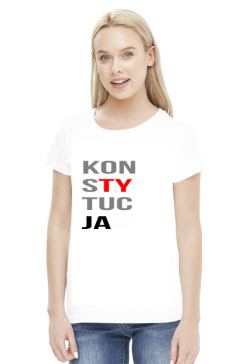 KonsTYtucJA - damska jasna